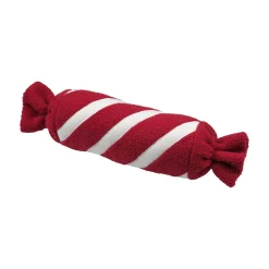 Plaid, Coussin Et Tapis De Noël|STOF Coussin de Noël (54 x 13 cm) Bonbons Lucien Rouge