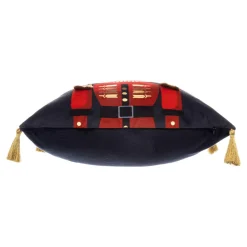 Plaid, Coussin Et Tapis De Noël|Feeric Lights & Christmas Coussin de Noël carré (40 cm) Casse-noisette Bleu marine