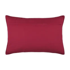 Plaid, Coussin Et Tapis De Noël|STOF Coussin de Noël rectangulaire coton (40 x 60 cm) Réveillon Locomotive Taupe