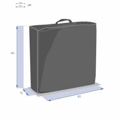 Coussin De Sol|ATMOSPHERA Coussin de sol (40 cm) Ivano - Bleu canard