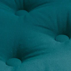 Coussin De Sol|EMINZA Coussin de sol coton (40 x 40 cm) Pixel Bleu canard