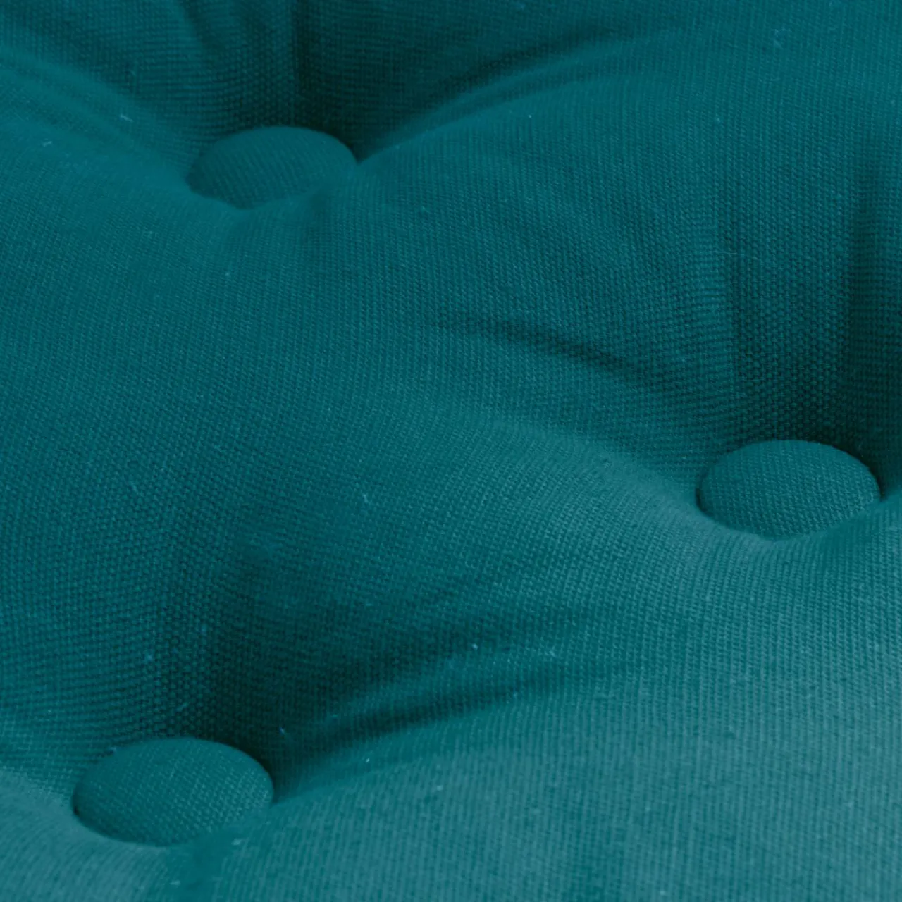 Coussin De Sol|EMINZA Coussin de sol coton (40 x 40 cm) Pixel Bleu canard