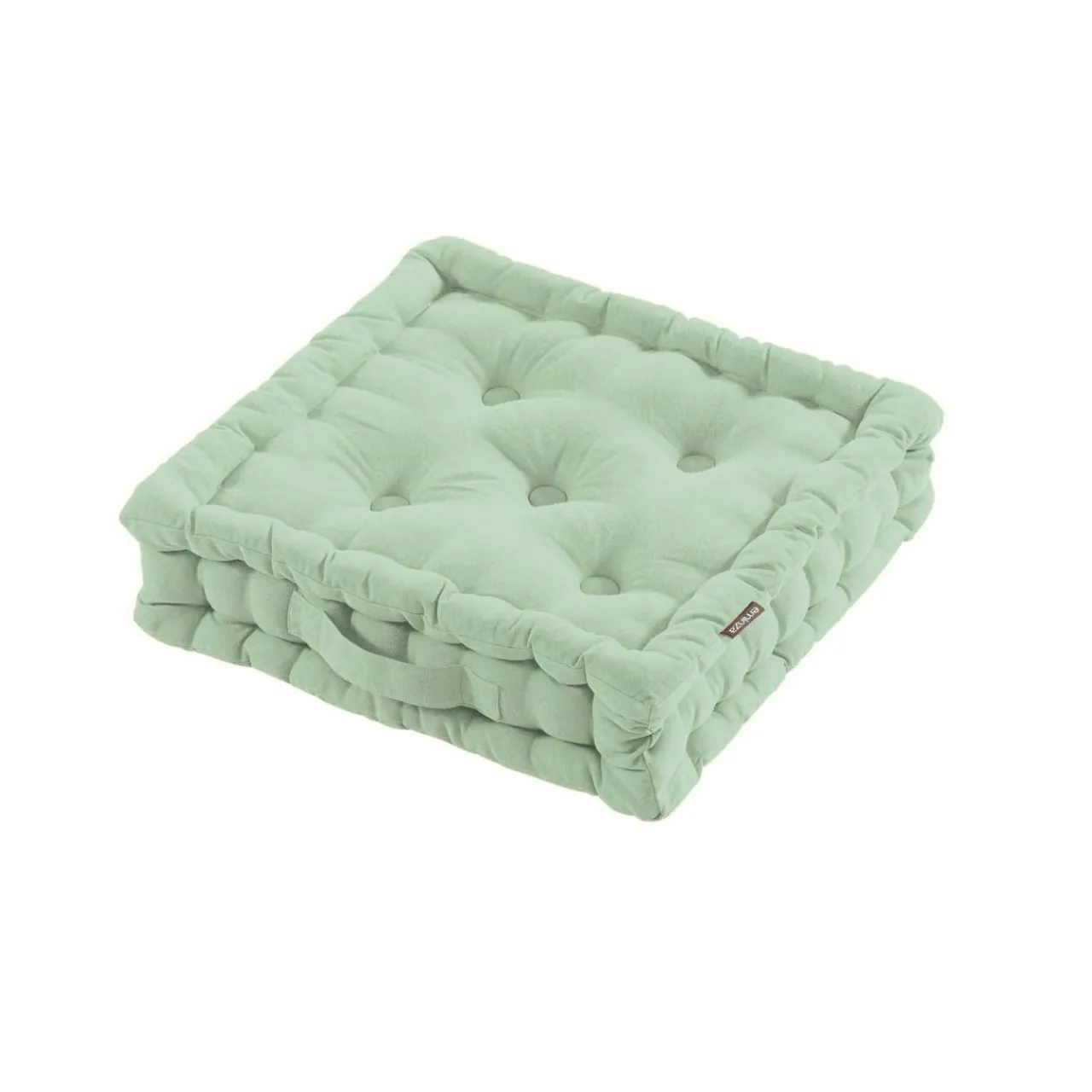 Coussin De Sol|EMINZA Coussin de sol coton (40 x 40 cm) Pixel Vert menthe