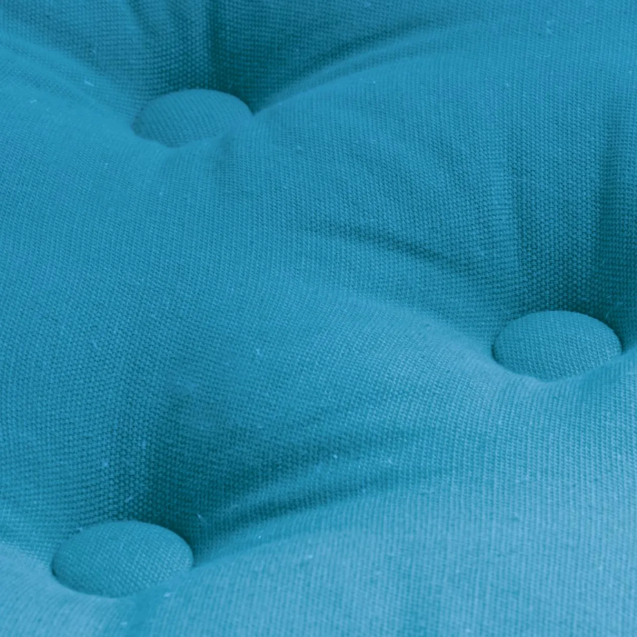 Coussin De Sol|EMINZA Coussin de sol coton (60 x 60 cm) Pixel Bleu turquoise