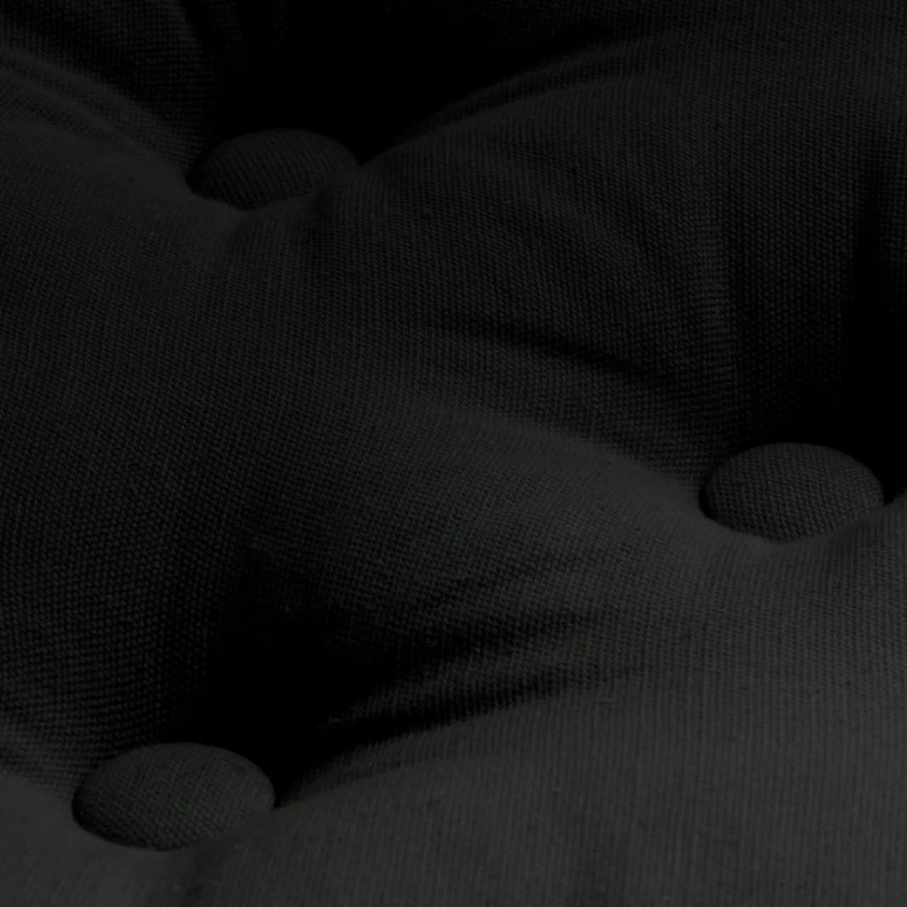 Coussin De Sol|EMINZA Coussin de sol coton (60 x 60 cm) Pixel Noir