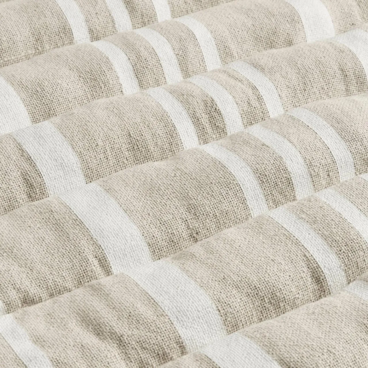 Coussin De Transat|EMINZA Coussin de transat enroulable (180 x 60 cm) Nautira Ecru