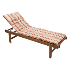 Coussin De Transat|EMINZA Coussin de transat enroulable (180 x 60 cm) Nautira Orange