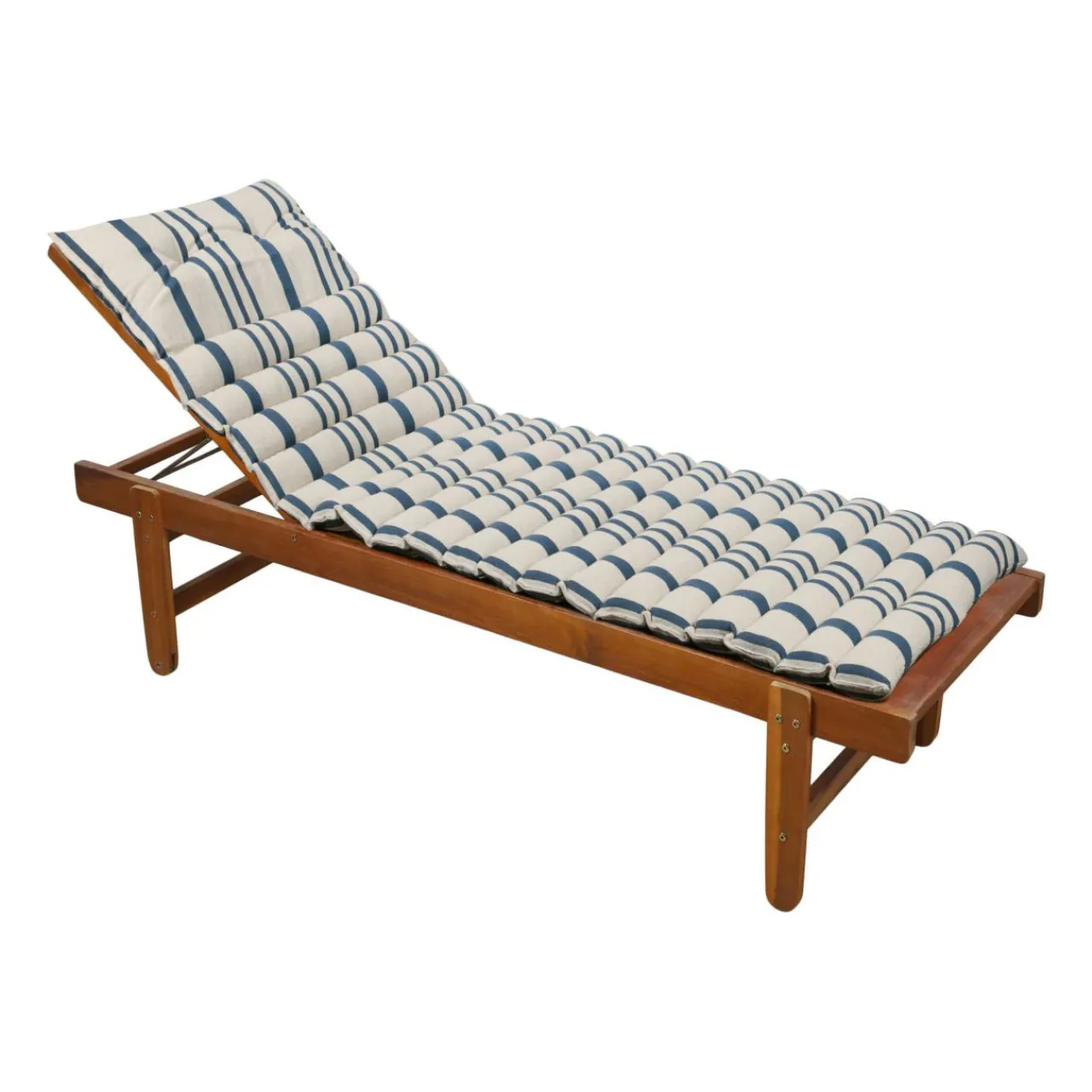 Coussin De Transat|EMINZA Coussin de transat enroulable (180 x 60 cm) Nautira Bleu marine