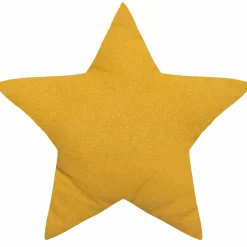 Coussin Et Plaid Enfant|Coussin Et Plaid Enfant|Atmosphera createur d'interieur for kids Coussin enfant Etoile (40 cm) Berlingot Jaune ocre