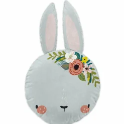 Coussin Et Plaid Enfant|Coussin Et Plaid Enfant|L'EFFET PAPILLON Coussin enfant Lapin (30 cm) Jardinage Blanc