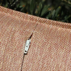 Accessoires Et Coussins|Coussin Déco D'Extérieur|MOBELLIA Coussin extérieur carré (45 x 45 cm) Kalena Terracotta