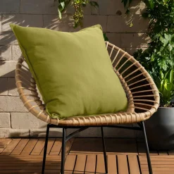 Accessoires Et Coussins|Coussin Déco D'Extérieur|EMINZA Coussin extérieur carré (60 x 60 cm) Sunset Vert olive
