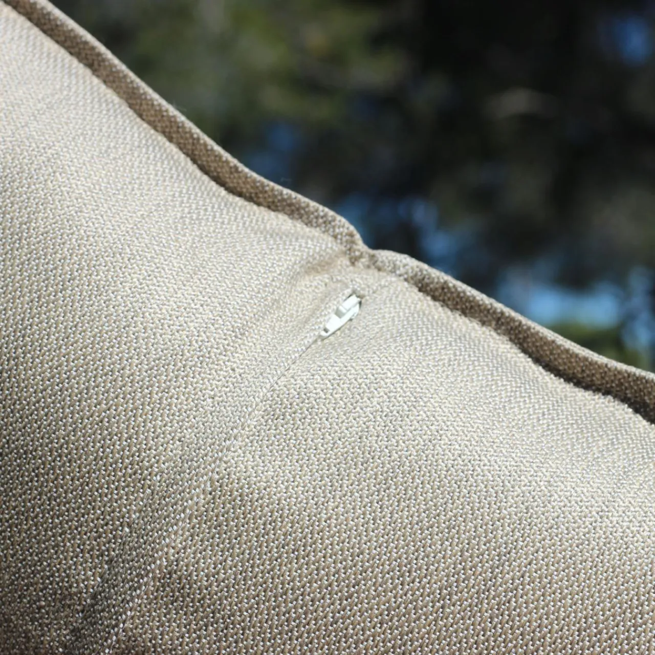 Accessoires Et Coussins|Coussin Déco D'Extérieur|MOBELLIA Coussin extérieur carré (45 x 45 cm) Kalena Beige