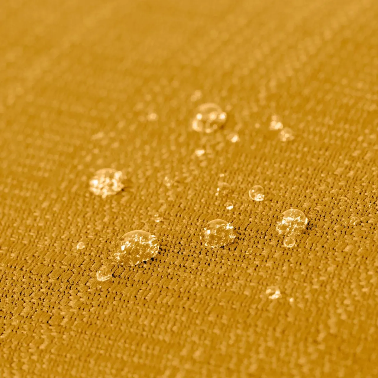 Accessoires Et Coussins|Coussin Déco D'Extérieur|EMINZA Coussin extérieur carré (60 x 60 cm) Sunset Jaune moutarde