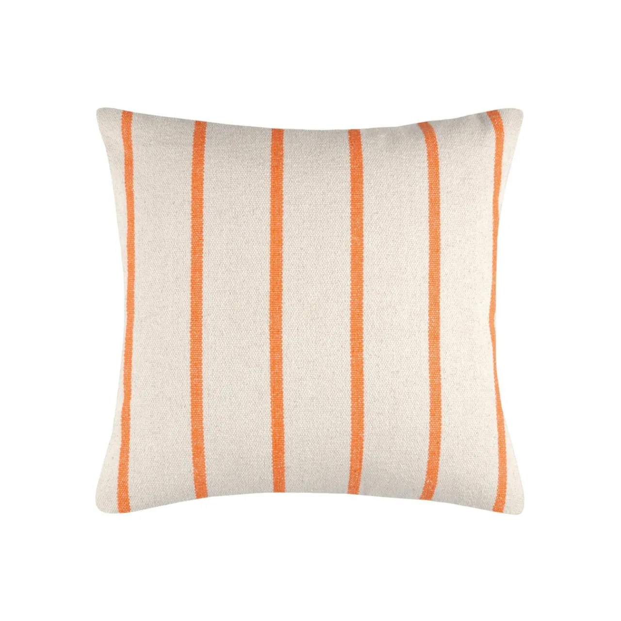 Coussin Déco D'Extérieur|Coussin Déco D'Extérieur|EMINZA Coussin extérieur carré toile de coton (50 x 50 cm) Ocealys Corail Orange