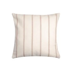 Coussin Déco D'Extérieur|Coussin Déco D'Extérieur|EMINZA Coussin extérieur carré toile de coton (50 x 50 cm) Ocealys Beige