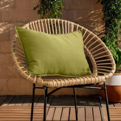 Accessoires Et Coussins|Coussin Déco D'Extérieur|EMINZA Coussin extérieur rectangulaire (40 x 60 cm) Sunset Vert olive