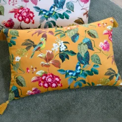 Coussin Et Housse|STOF Coussin rectangulaire (40 x 60 cm) Emmy Jaune moutarde