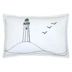 Coussin Et Housse|STOF Coussin Rectangulaire (40 x 60 cm) Bordemer Blanc