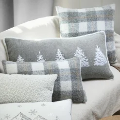 Coussin Et Housse|STOF Coussin rectangulaire (30 x 50 cm) Gresy Ivoire