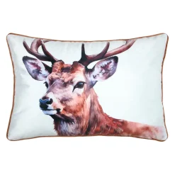 Coussin Et Housse|STOF Coussin Rectangulaire (40 x 60 cm) Faune Brun Marron