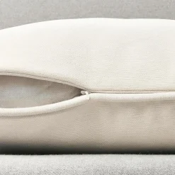 Coussin Et Housse|EMINZA Coussin Rectangulaire (40 x 60 cm) Minuit Sable Beige