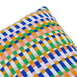 Coussin Et Housse|Atmosphera, cru017dateur d'intu017drieur Coussin rectangulaire brodé (30 x 50 cm) Disso Multicolore