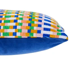 Coussin Et Housse|Atmosphera, cru017dateur d'intu017drieur Coussin rectangulaire brodé (30 x 50 cm) Disso Multicolore