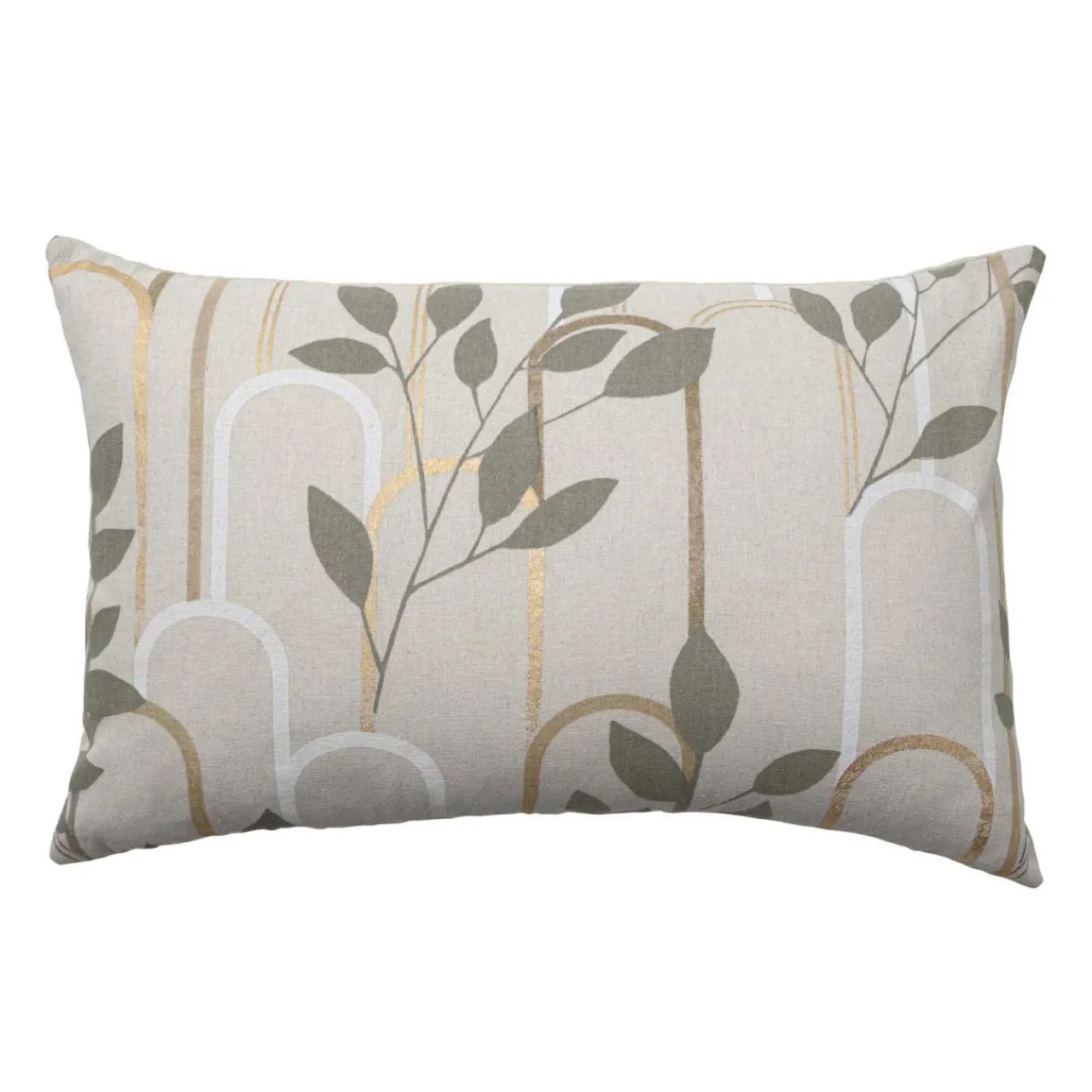 Coussin Et Housse|douceur d'intu017drieur Coussin rectangulaire coton (40 x 60 cm) Roseris Gris