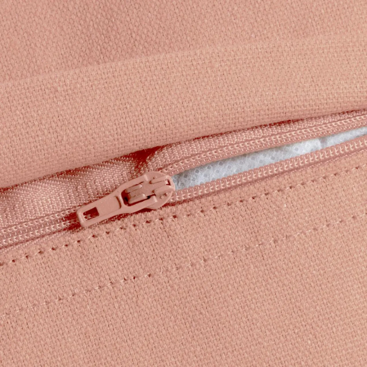 Coussin Et Housse|EMINZA Coussin rectangulaire coton (40 x 60 cm) Pixel franges Rose Pêche