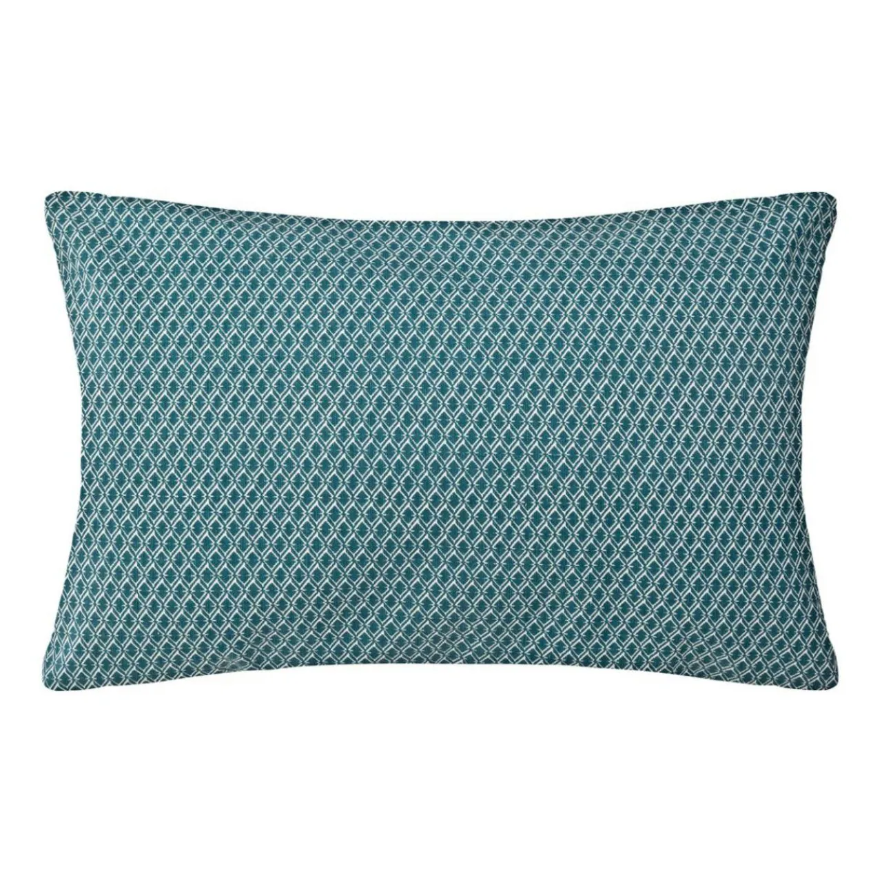 Coussin Et Housse|ATMOSPHERA Coussin rectangulaire coton (30 x 50 cm) Otto Bleu canard