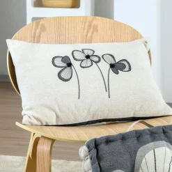 Coussin Et Housse|STOF Coussin Rectangulaire coton (40 x 60 cm) Tilda Ecru