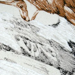 Coussin Et Housse|STOF Coussin Rectangulaire Coton (40 x 60 cm) Wildforest Camel