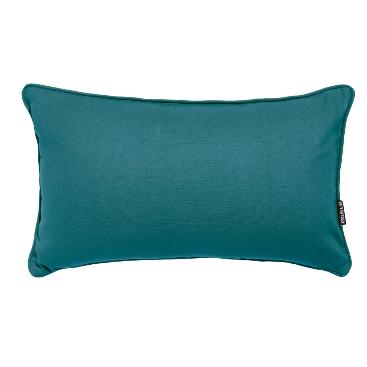 Coussin Et Housse|EMINZA Coussin rectangulaire coton (30 x 50 cm) Pixel Bleu canard