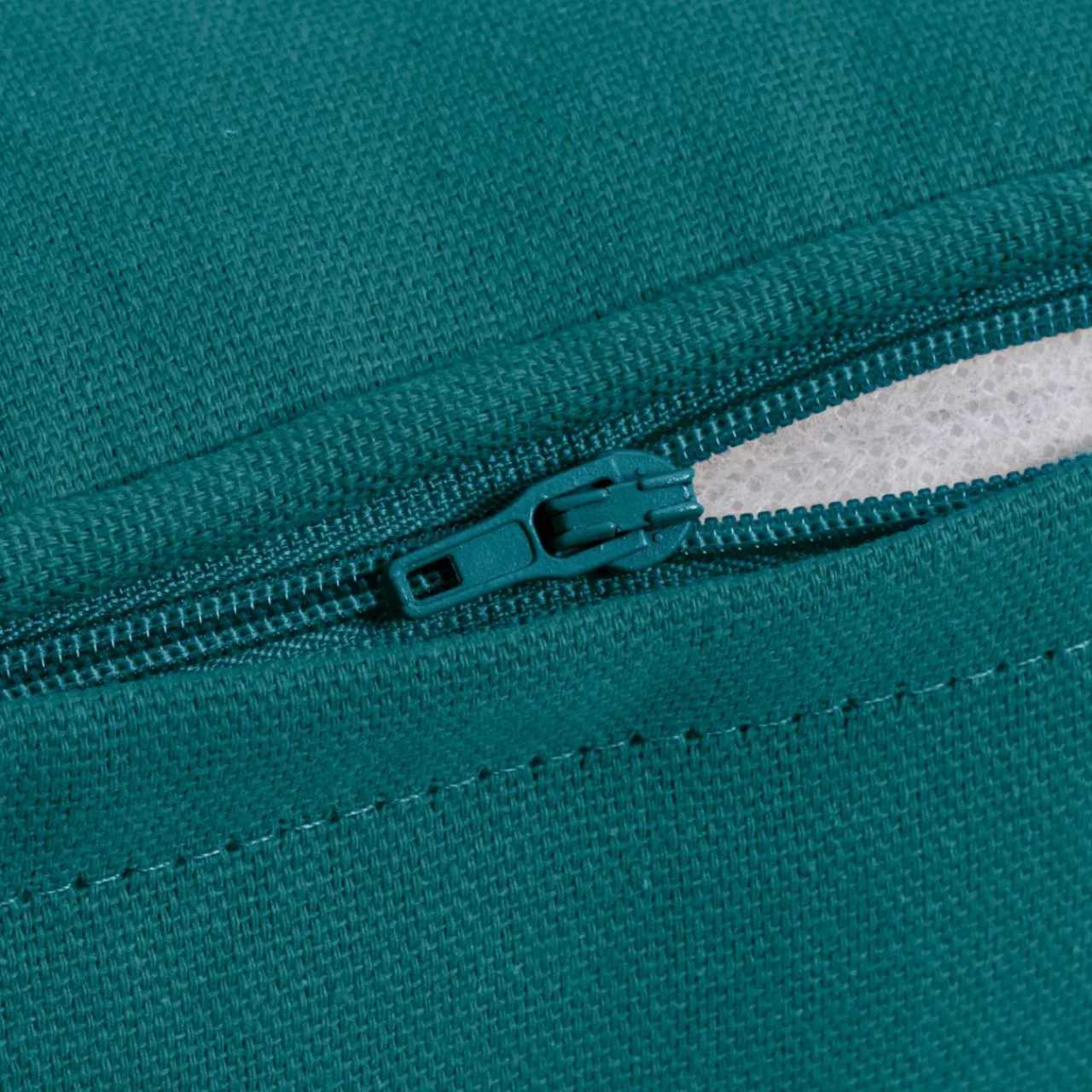 Coussin Et Housse|EMINZA Coussin rectangulaire coton (30 x 50 cm) Pixel Bleu canard