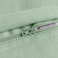 Coussin Et Housse|EMINZA Coussin rectangulaire coton (40 x 60 cm) Pixel franges Vert menthe