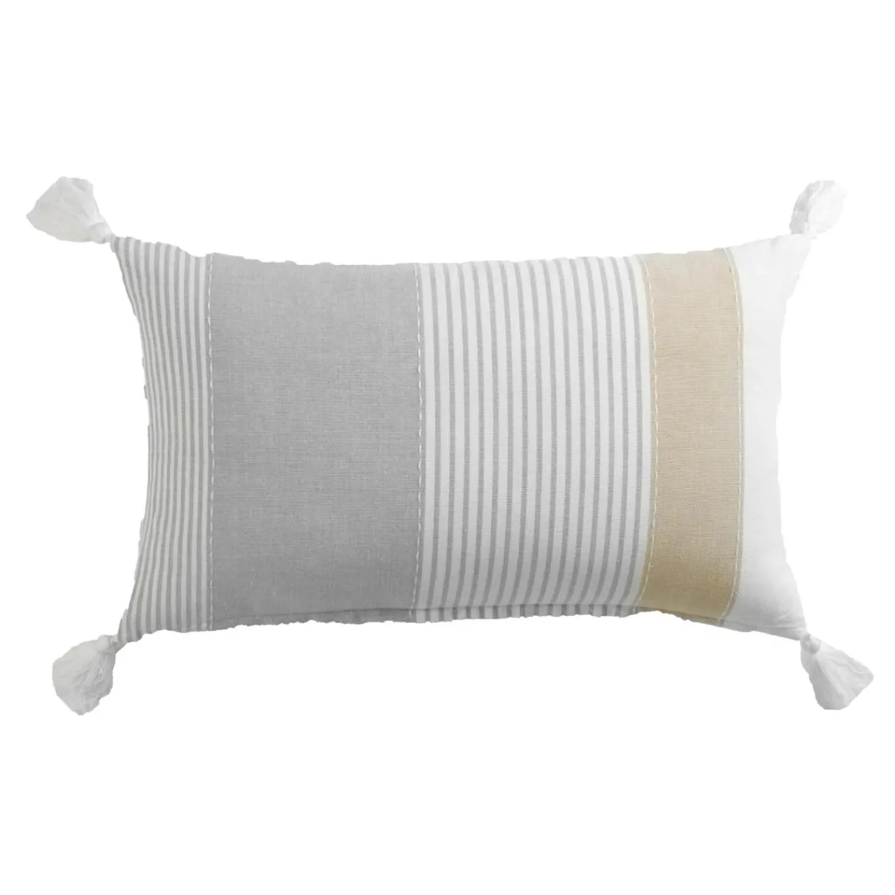 Coussin Et Housse|douceur d'intu017drieur Coussin rectangulaire coton (30 x 50 cm) Iliade Blanc