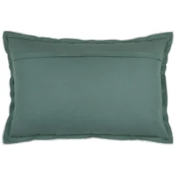 Coussin Et Housse|STOF Coussin rectangulaire coton (40 x 60 cm) Helios Vert
