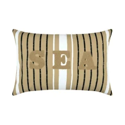 Coussin Et Housse|STOF Coussin rectangulaire coton (40 x 60 cm) Maritime Beige