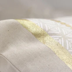 Coussin Et Housse|DOUCEUR D'INTERIEUR Coussin rectangulaire coton (30 x 50 cm) Gaya Or