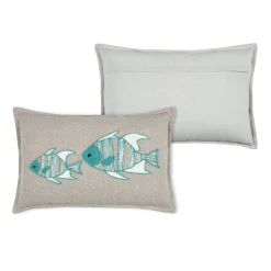 Coussin Et Housse|STOF Coussin rectangulaire en coton (35 x 50 cm) Barbade Beige