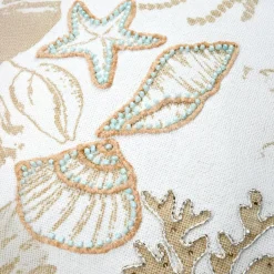 Coussin Et Housse|STOF Coussin rectangulaire en coton (35 x 50 cm) Barbade Blanc