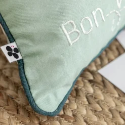 Coussin Et Plaid Enfant|Coussin Et Plaid Enfant|L'EFFET PAPILLON Coussin rectangulaire enfant coton (30 x 50 cm) Petits papiers e Bleu