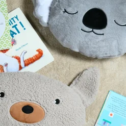 Coussin Et Plaid Enfant|Coussin Et Plaid Enfant| Coussin rectangulaire enfant (30 x 50 cm) Minus Gris