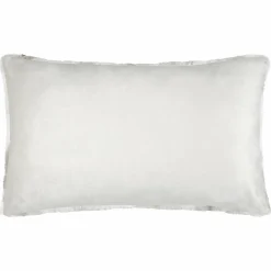 Coussin Et Housse|LOVELY CASA Coussin rectangulaire fausse fourrure (80 cm) Harald Beige