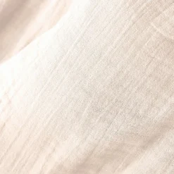 Coussin Et Housse|EMINZA Coussin rectangulaire gaze de coton (40 x 60 cm) Gaïa Rose poudré