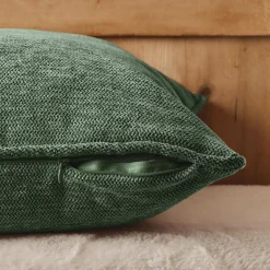 Coussin Et Housse|EMINZA Coussin rectangulaire tissé (40 x 60 cm) Magnus Vert romarin