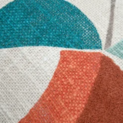 Coussin Et Housse|STOF Coussin rectangulaire tufté (40 x 60 cm) Blokken Multicolore