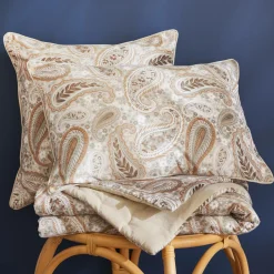 Coussin Et Housse|EMINZA Coussin rectangulaire velours (40 x 60 cm) Dolores Beige