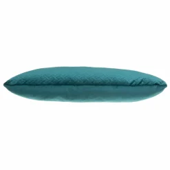 Coussin Et Housse|ATMOSPHERA Coussin rectangulaire velours (30 x 50 cm) Dolce Bleu canard
